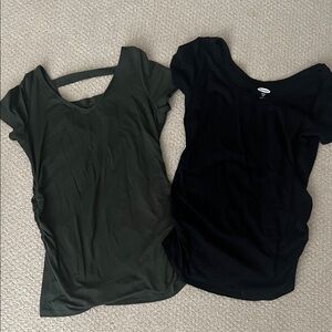 Short sleeve Maternity Tops